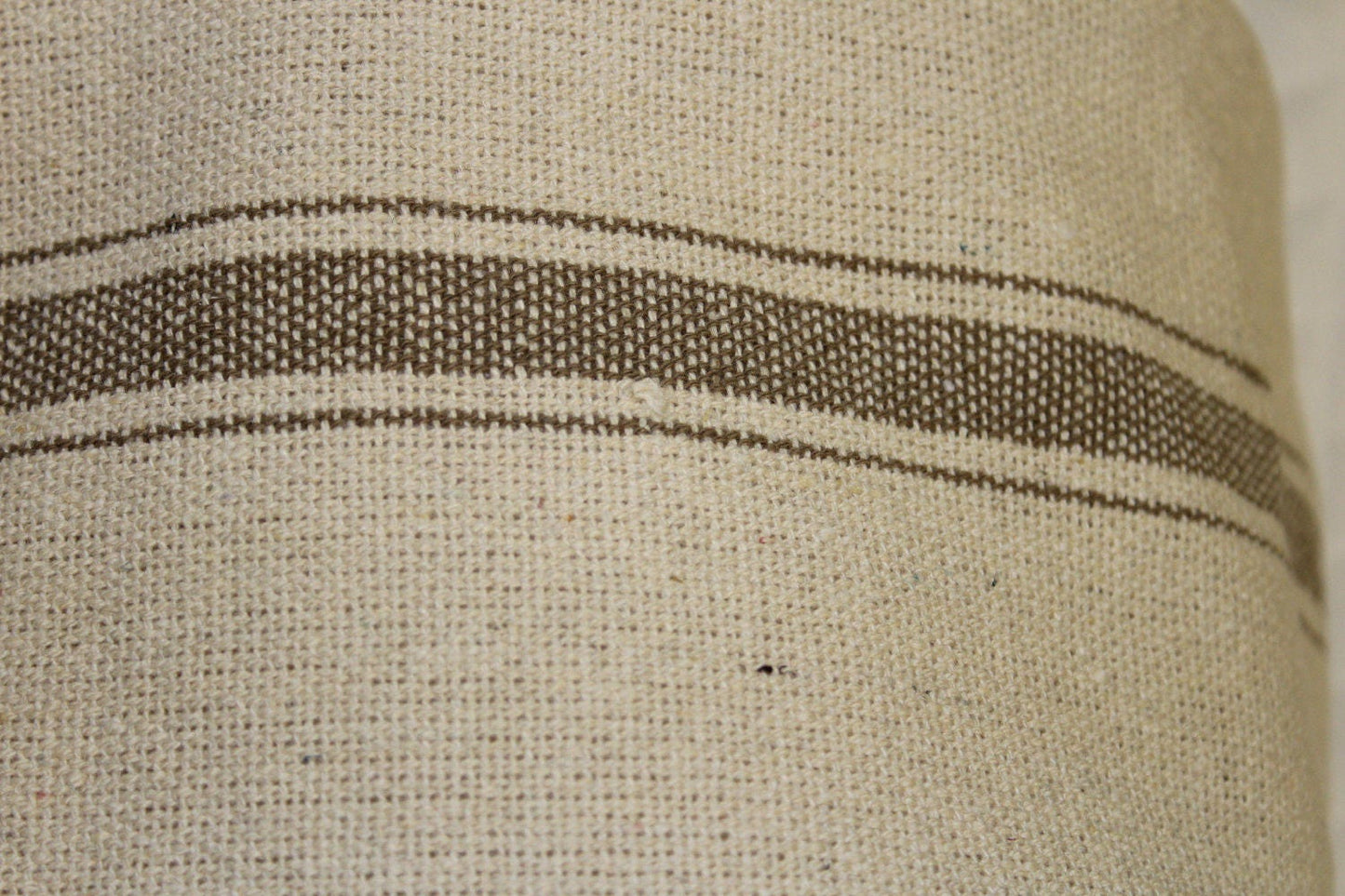 Tan Feedsack Toaster Cover