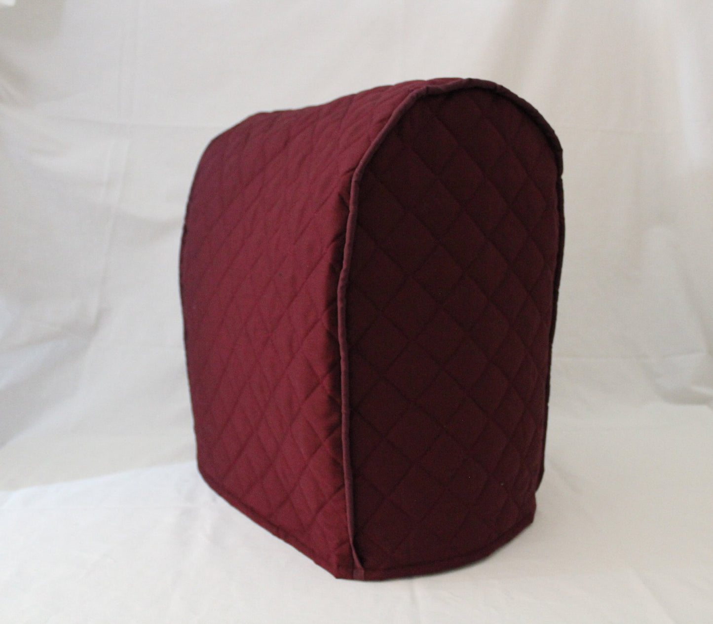 Burgundy Quilted KitchenAid Mixer Cover