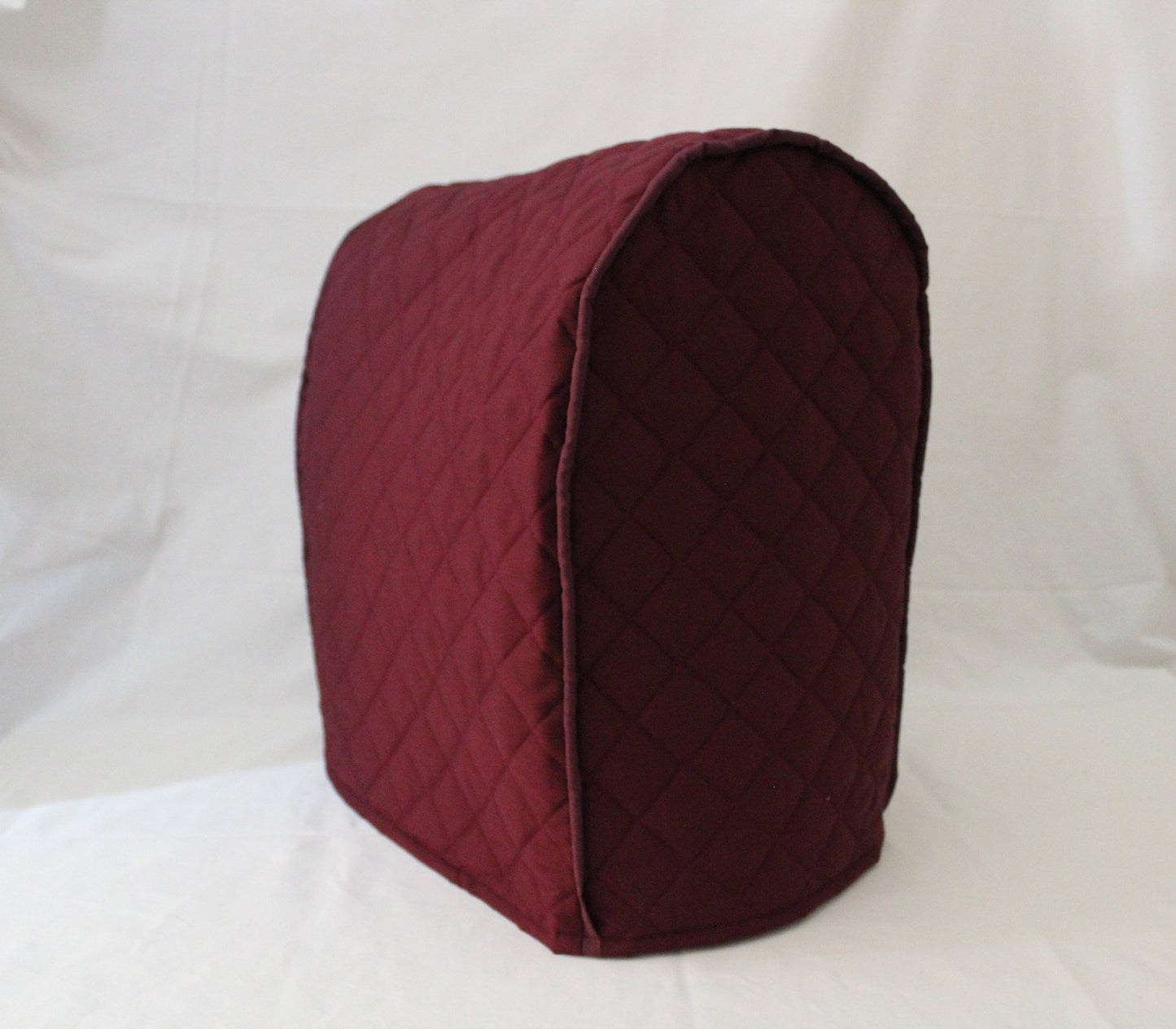 Burgundy Quilted Tea Kettle Cover