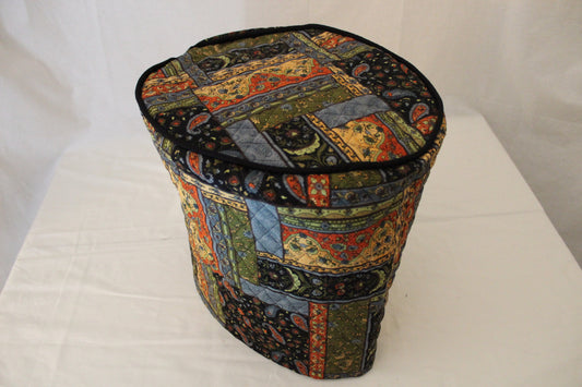 Black Patch Quilted Slow Cooker Cover
