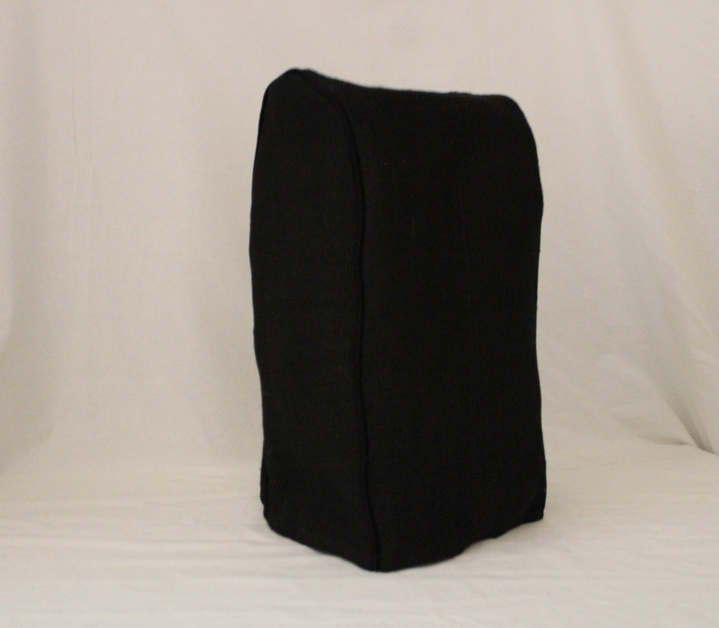 Black Burlap Food Processor Cover