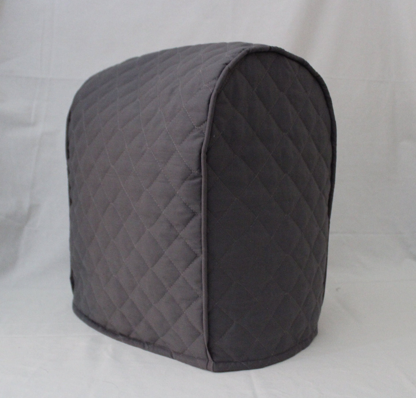 Dark Grey Quilted Tea Kettle Cover