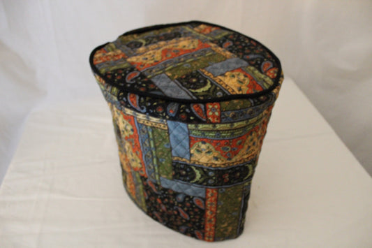 Black Patch Quilted Instant Pot Cover