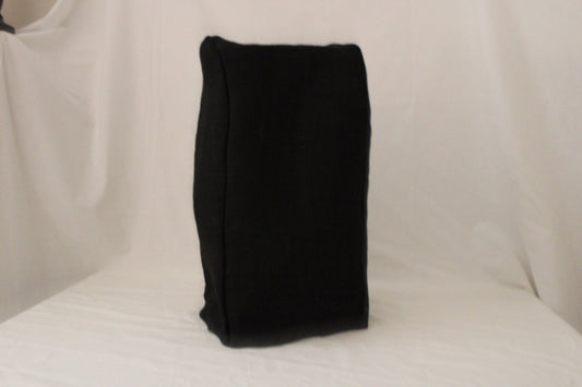 Black Burlap Ninja Cover