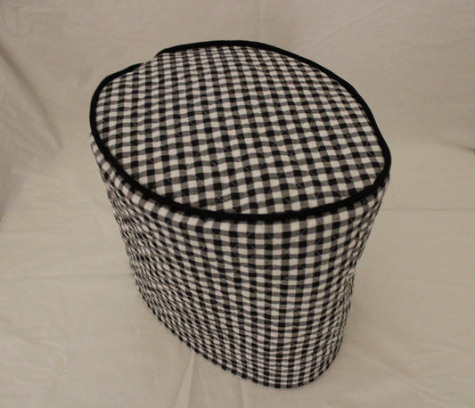 Black Check Keurig Cover