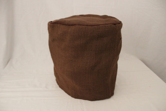 Brown Burlap Keurig Cover