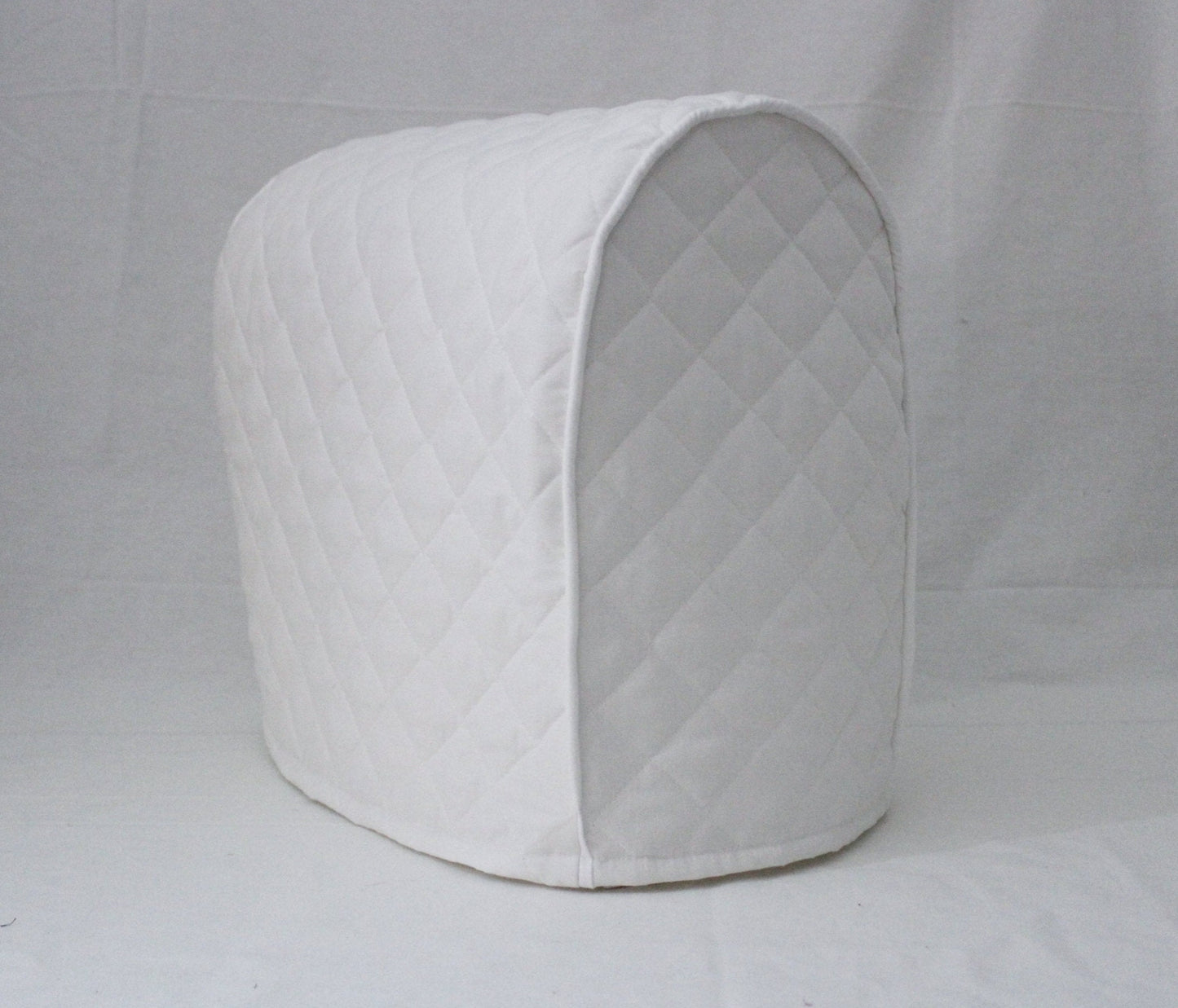 White Quilted KitchenAid Mixer Cover