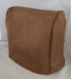Solid Burlap KitchenAid Mixer Cover
