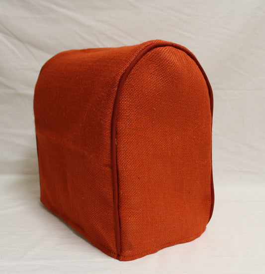 Solid Burlap KitchenAid Mixer Cover