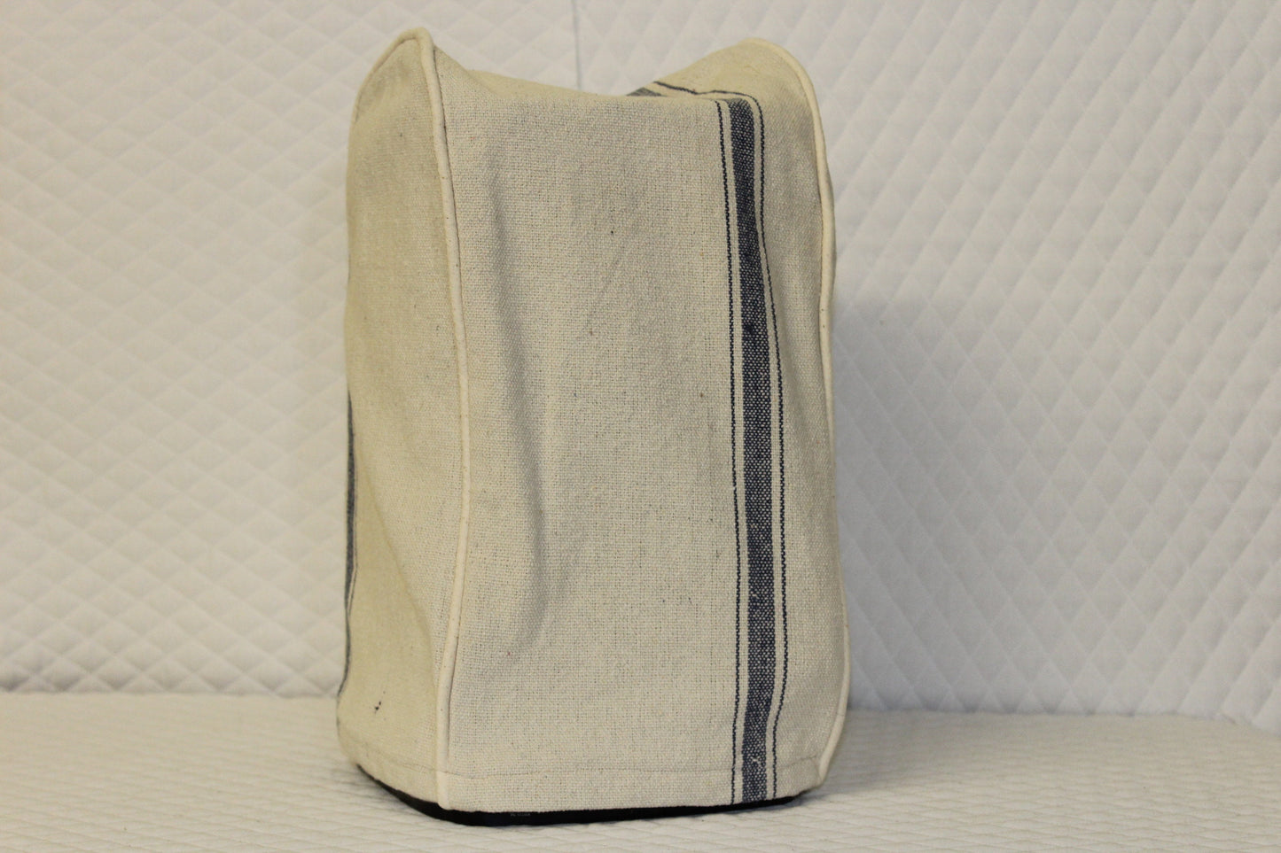 Blue Feedsack Food Processor Cover