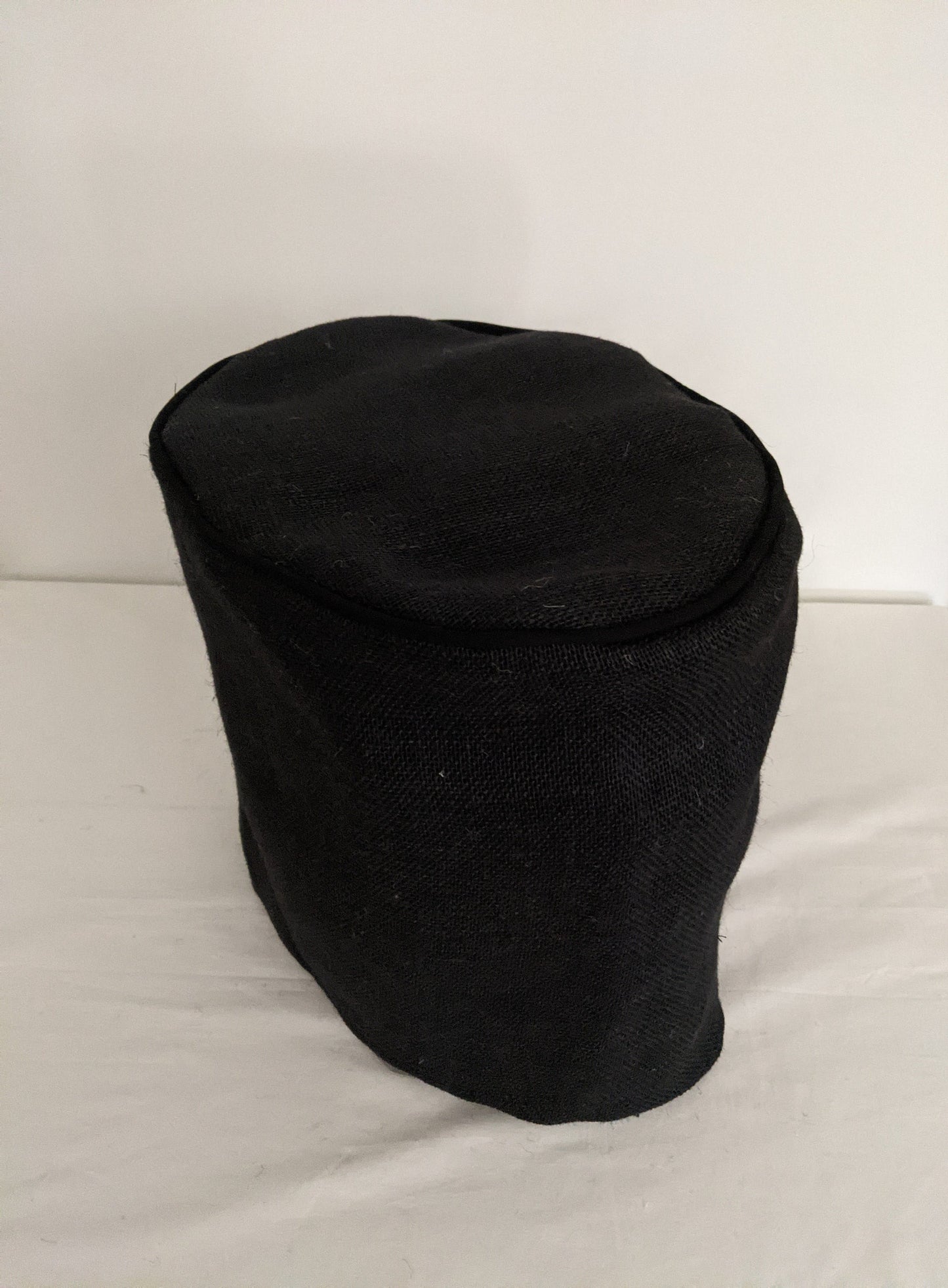 Black Burlap Keurig Cover