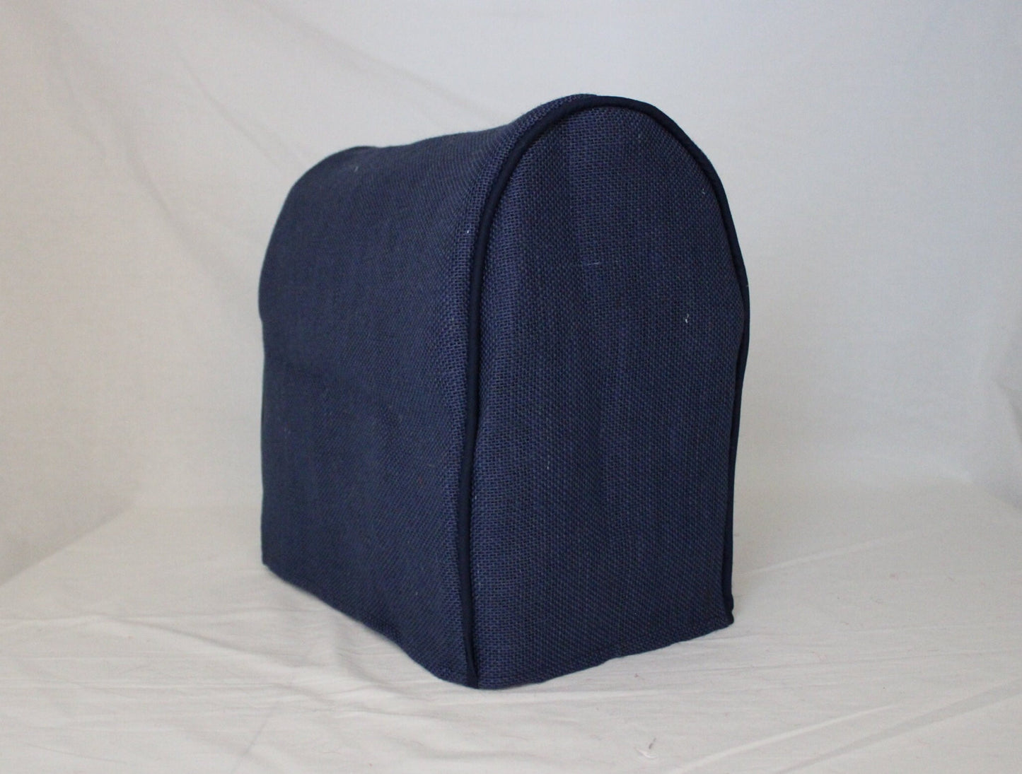 Navy Burlap Sunbeam MixMaster Cover