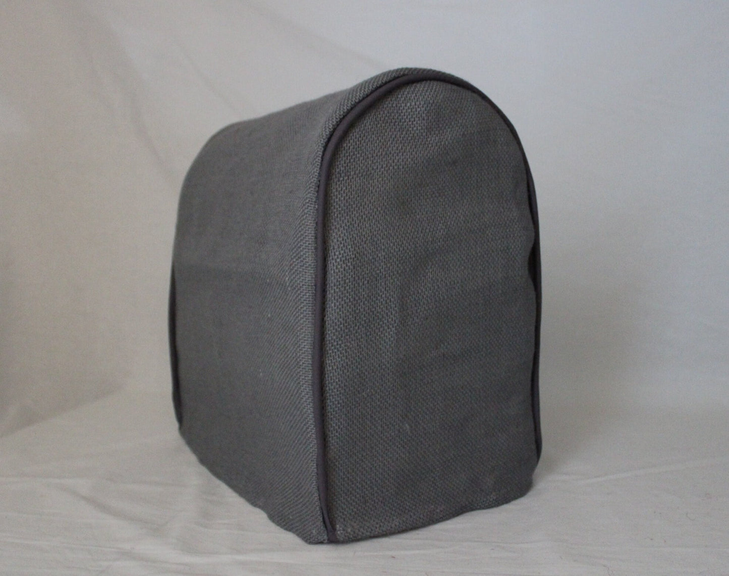 Grey Burlap MixMaster Cover