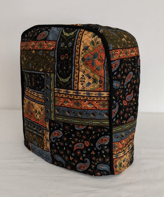 Black Patch Quilted Keurig Cover