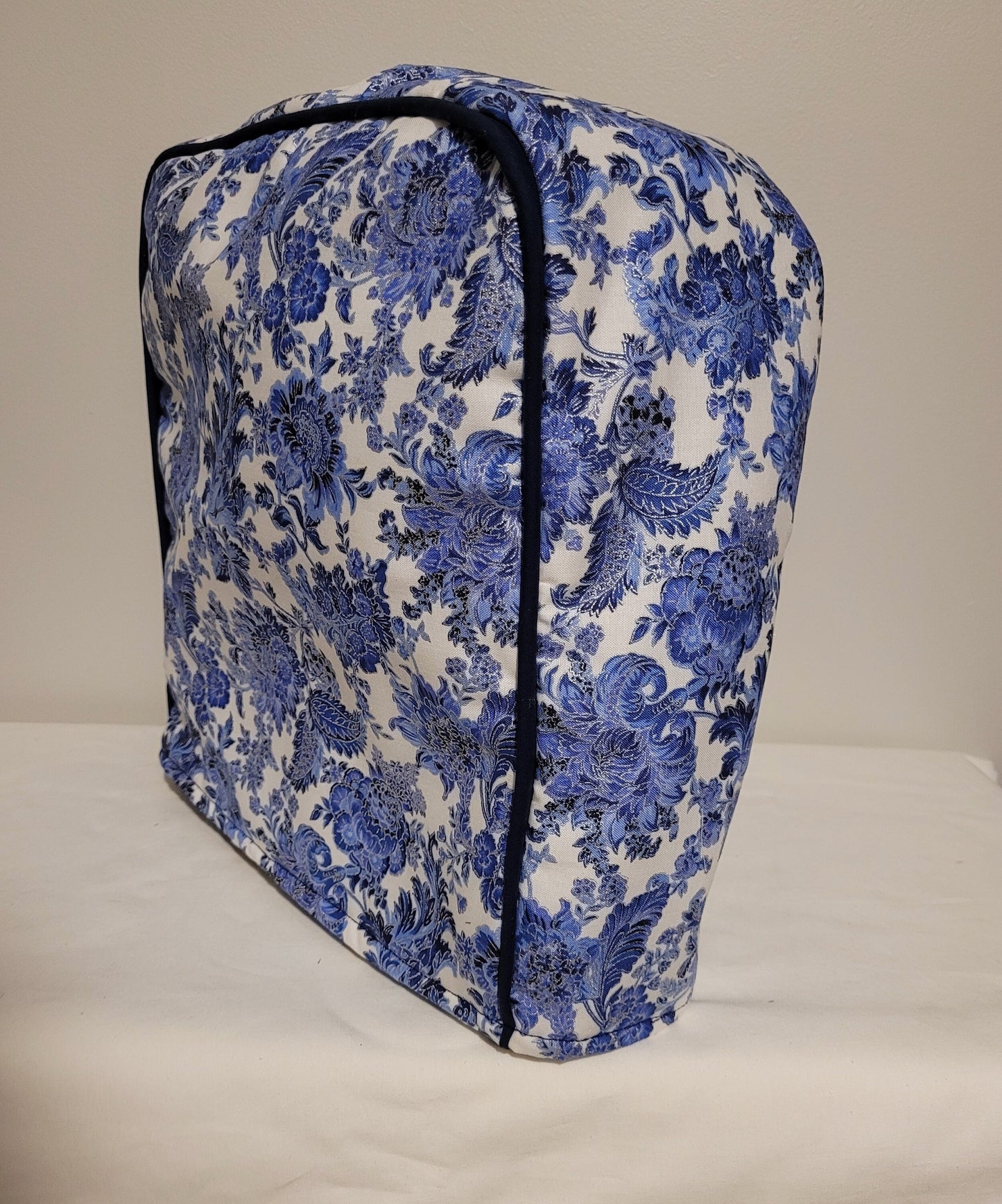 Blue Floral Ninja Creami Cover