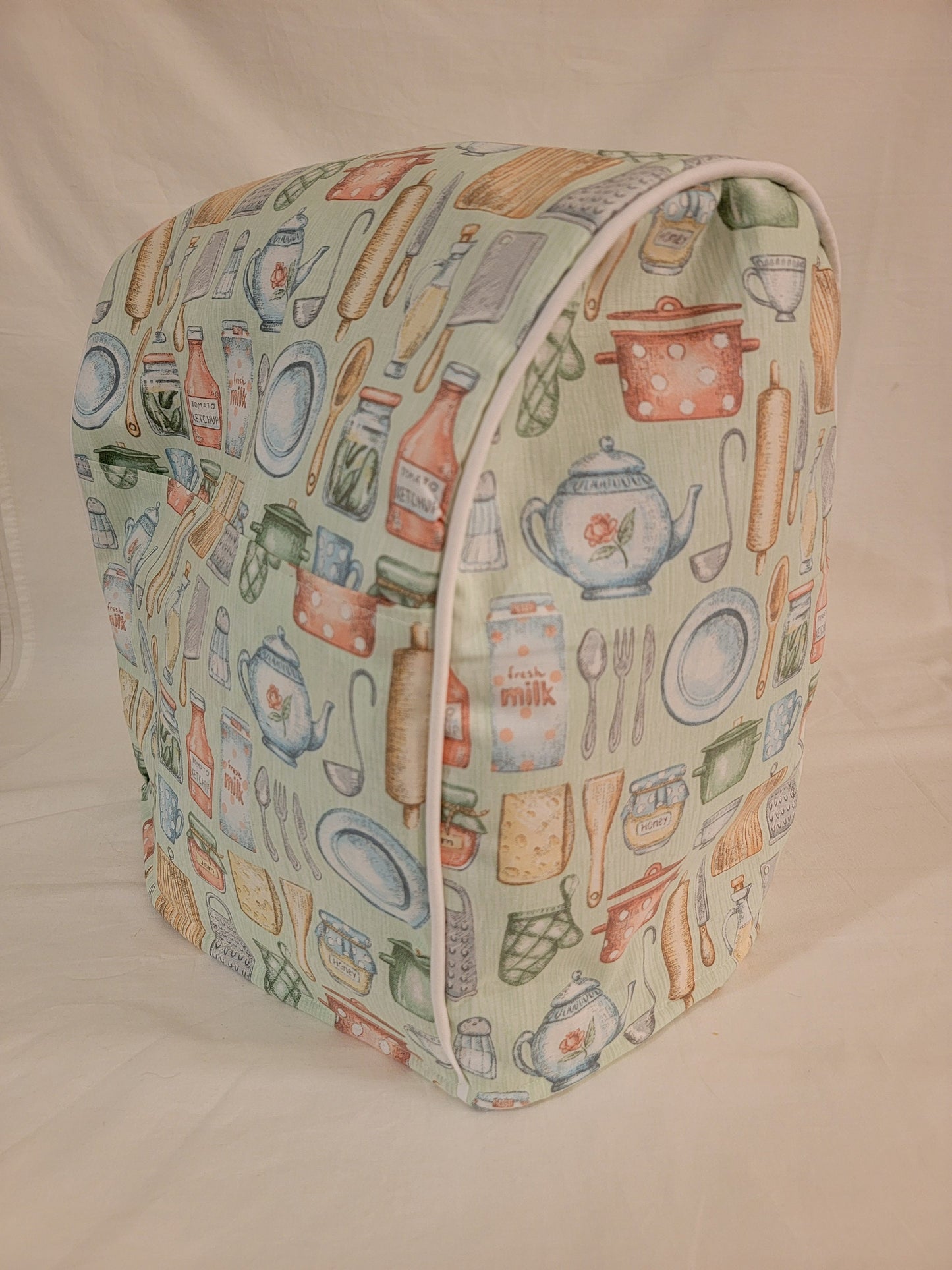 Minty Baking Kitchen Aid Cover with Pockets