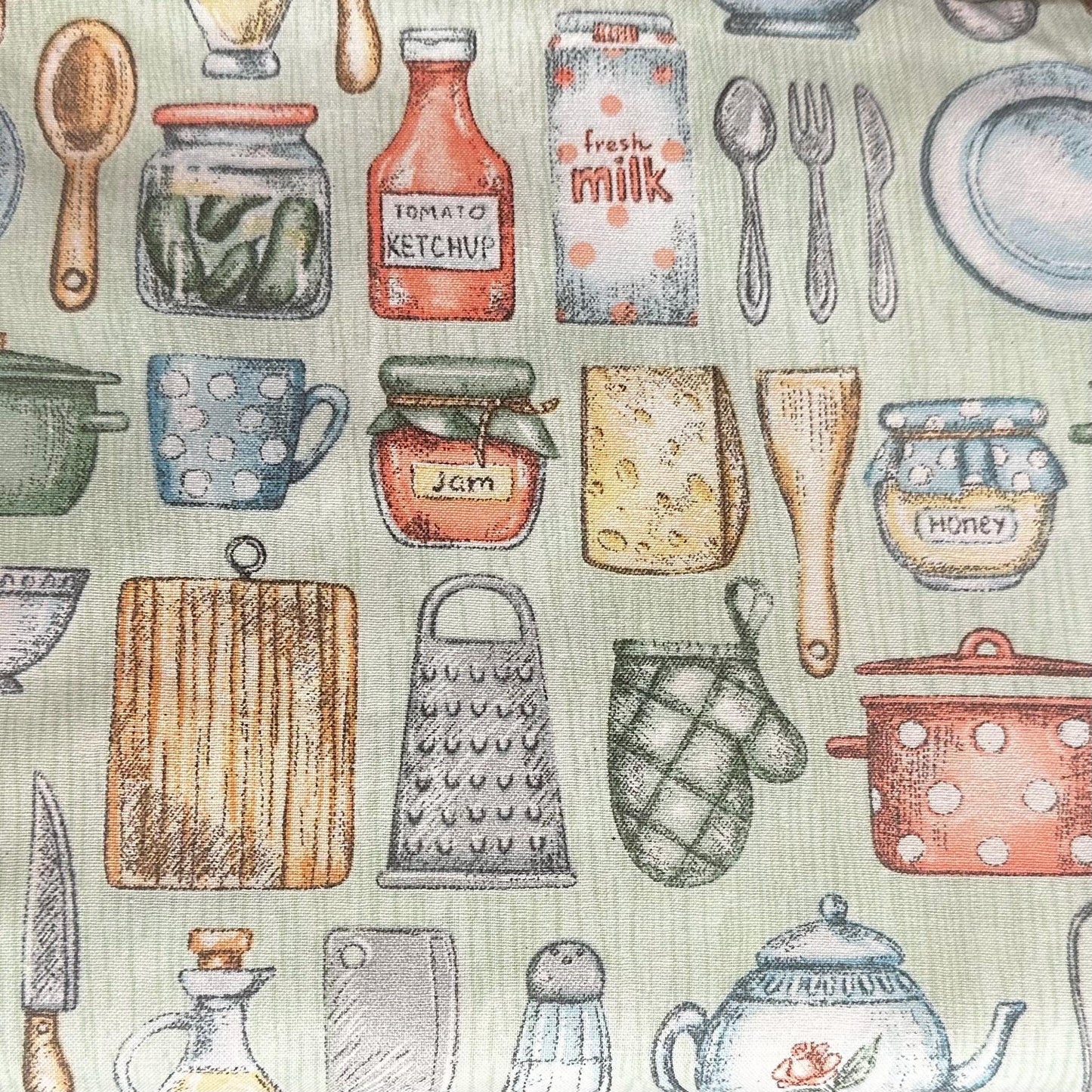 Microwave Cover with Pockets