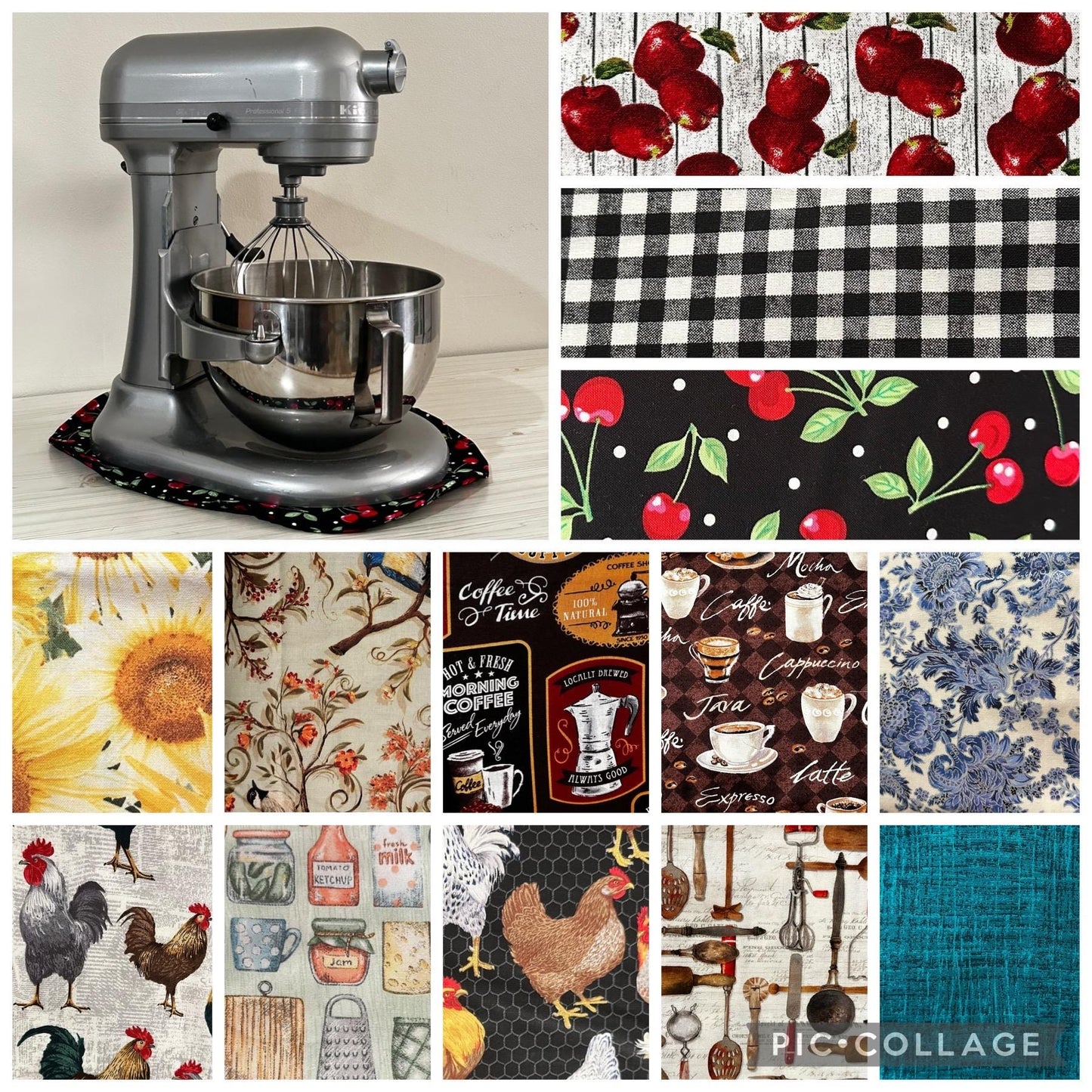 Layered Cotton Kitchenaid Mover