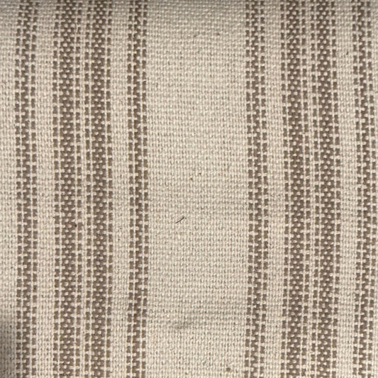 Tan 12 Stripe Feedsack Toaster Cover