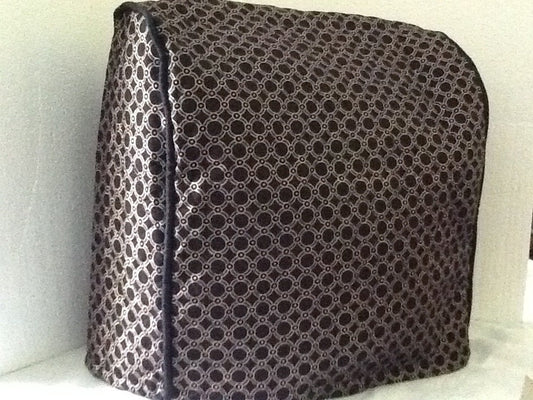 Black Geo Quilted Sunbeam MixMaster Cover