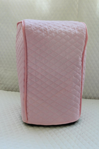 Pink Quilted Food Processor Cover