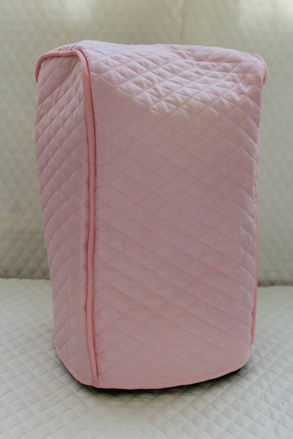 Pink Quilted Food Processor Cover