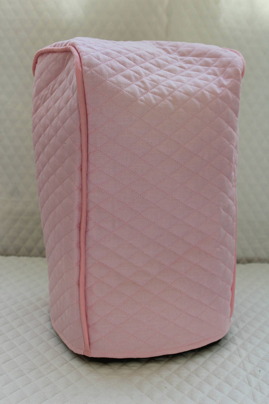 Pink Quilted Food Processor Cover