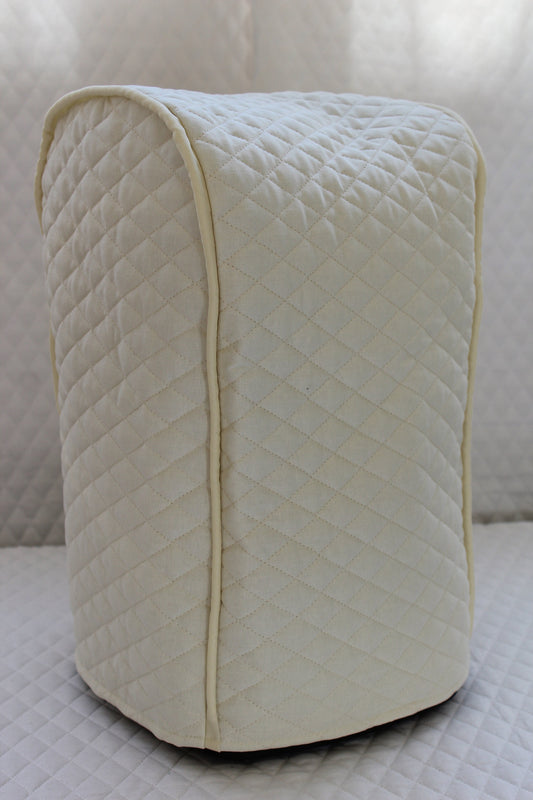 Cream Quilted Blender Cover