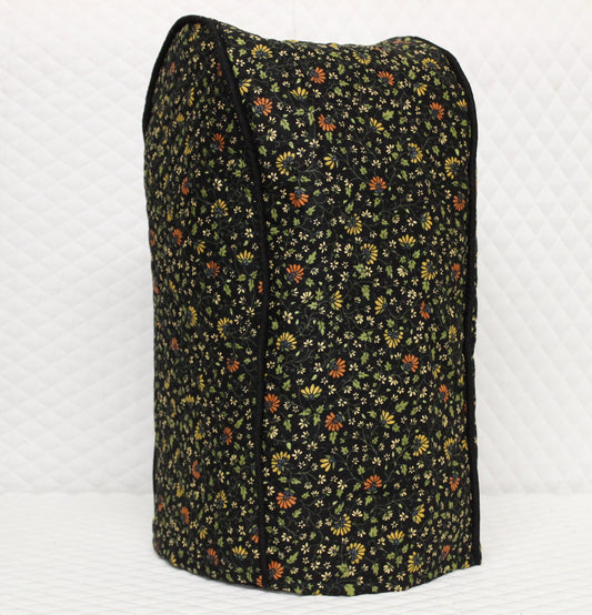 Midnight Floral Coffee Maker Cover