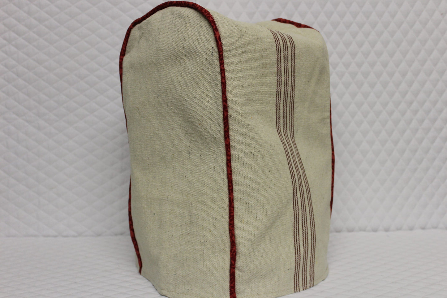 Red Feedsack Ninja Blender Cover