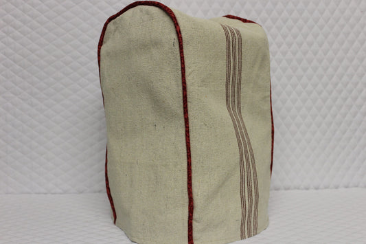 Red Feedsack Ninja Blender Cover