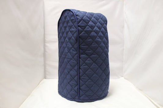 Navy Quilted Food Processor Cover