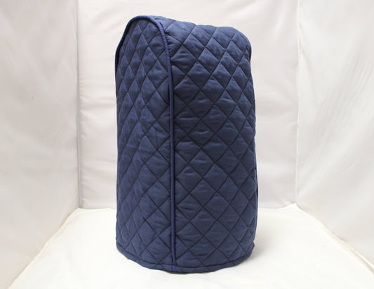 Navy Quilted Coffee Maker Cover