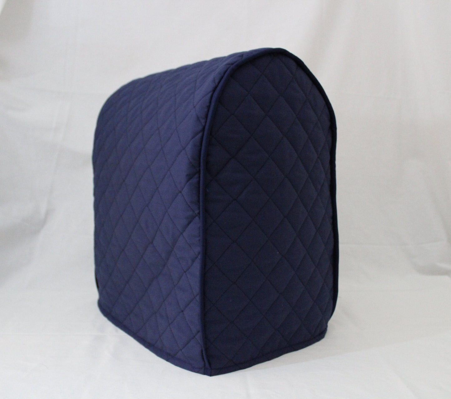 Navy Quilted Tea Kettle Cover