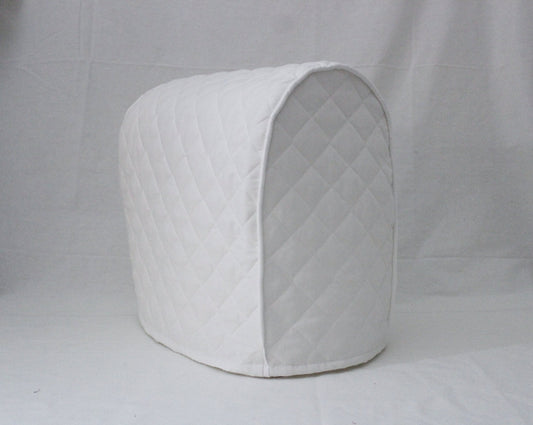 White Quilted Sunbeam MixMaster Cover