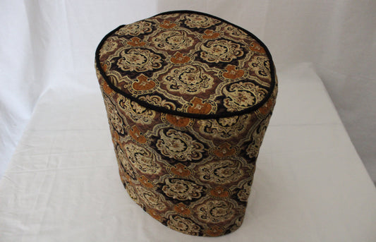 Black Paisley Quilted Keurig Cover