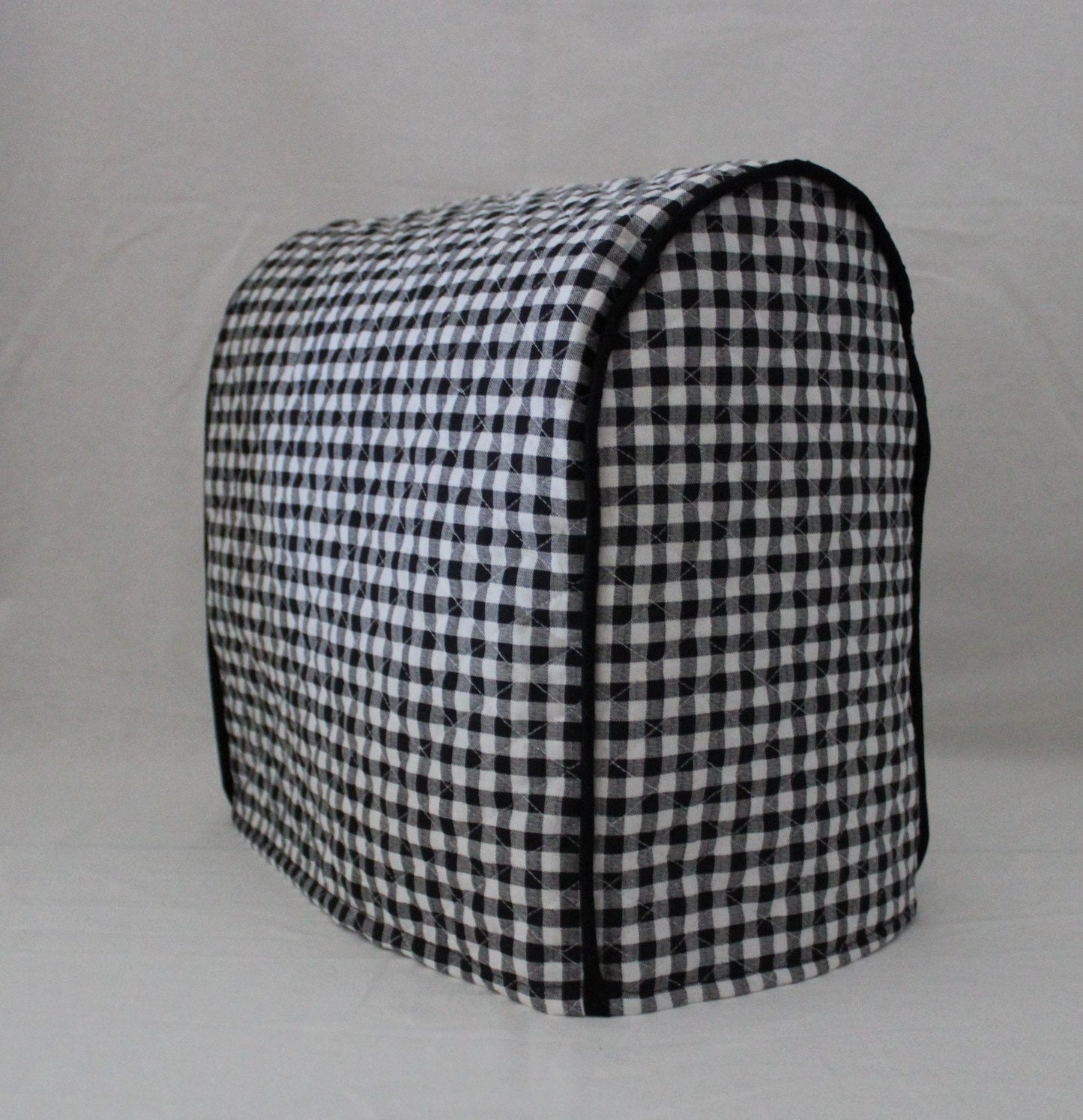 Black Check Air Fryer Cover