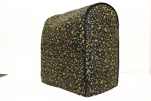 Midnight Floral Quilted Air Fryer Cover
