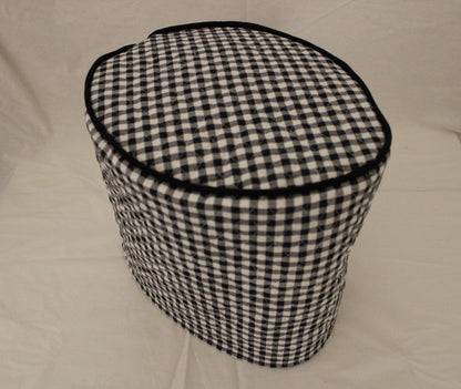 Black Check Keurig Cover