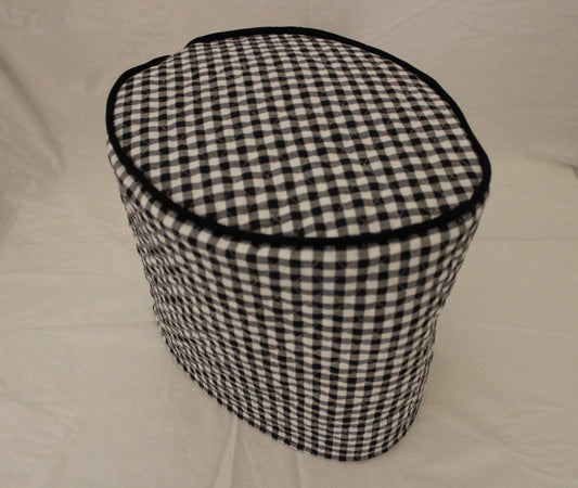 Black Check Instant Pot Cover