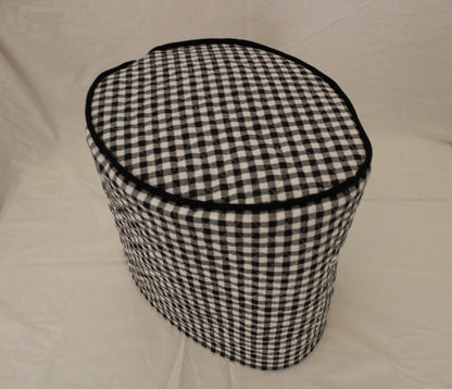 Black Check Instant Pot Cover