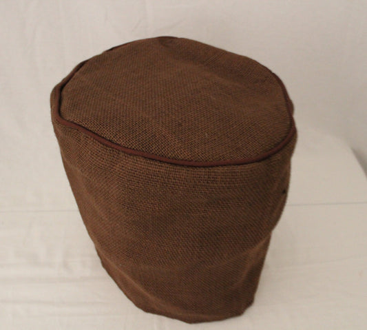 Brown Burlap Keurig Cover