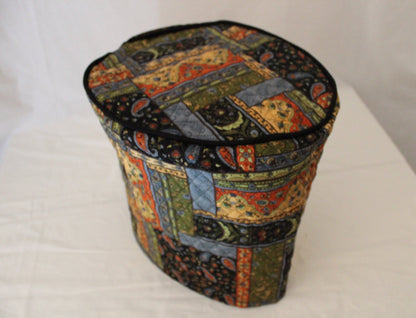 Black Patch Quilted Instant Pot Cover