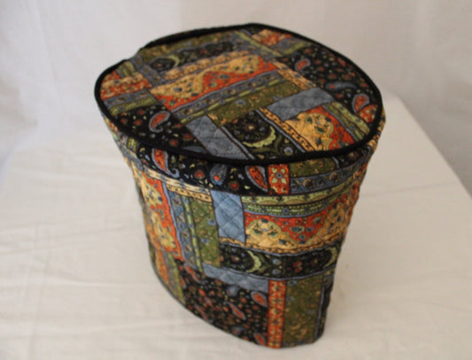 Black Patch Quilted Instant Pot Cover