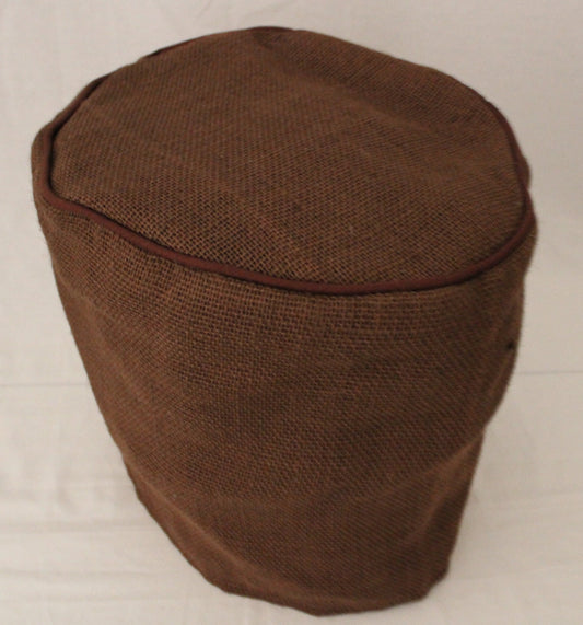 Brown Burlap Slow Cooker Cover