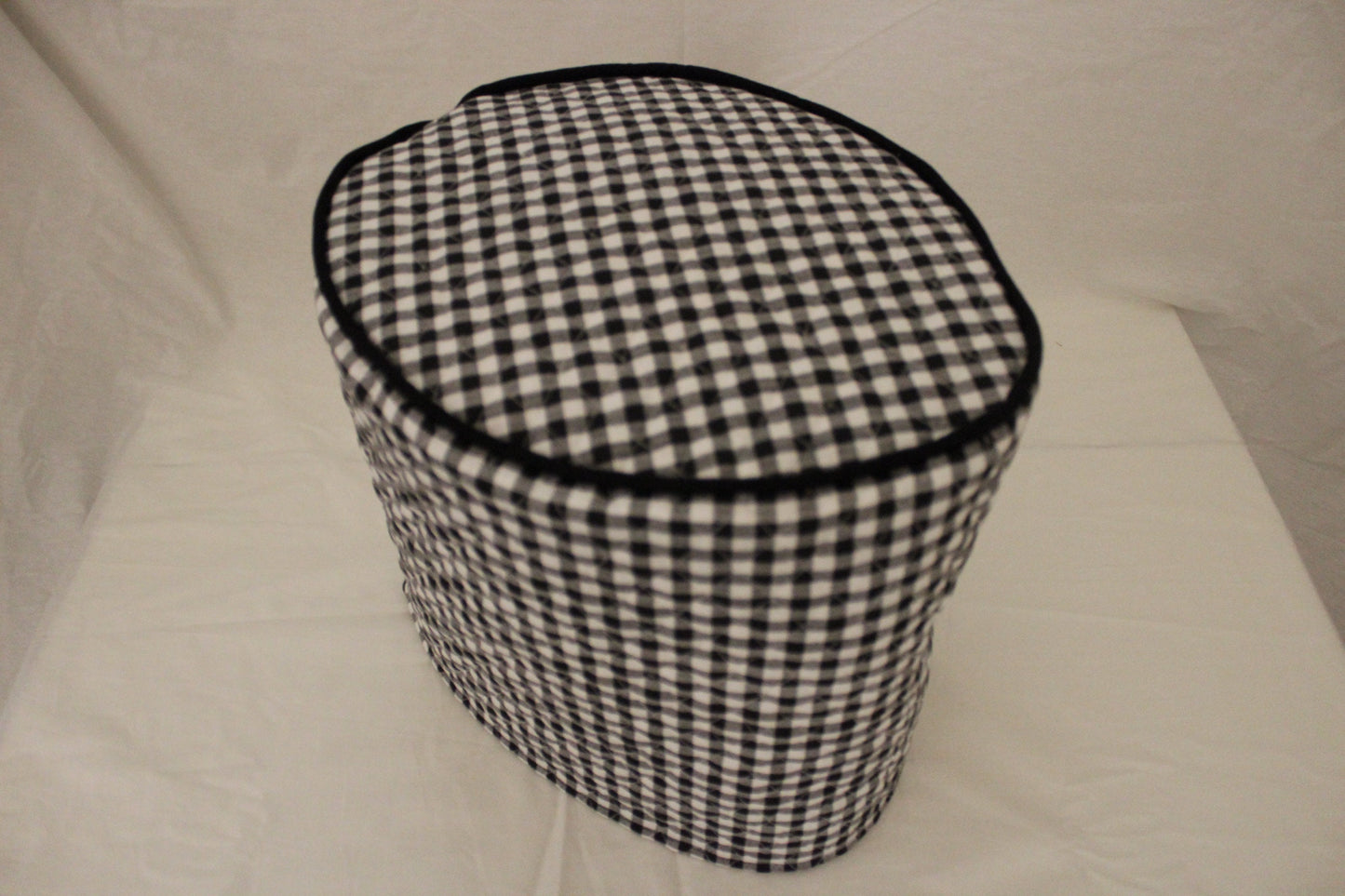 Black Check Slow Cooker Cover