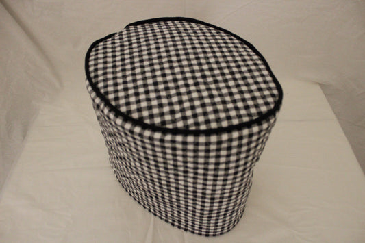 Black Check Slow Cooker Cover