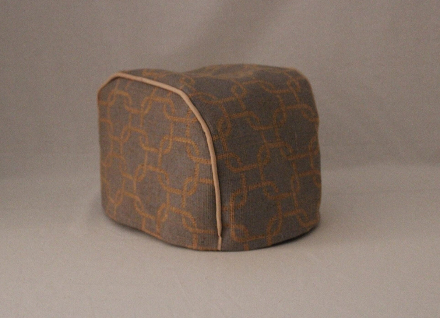 Chainlink Burlap Toaster Cover
