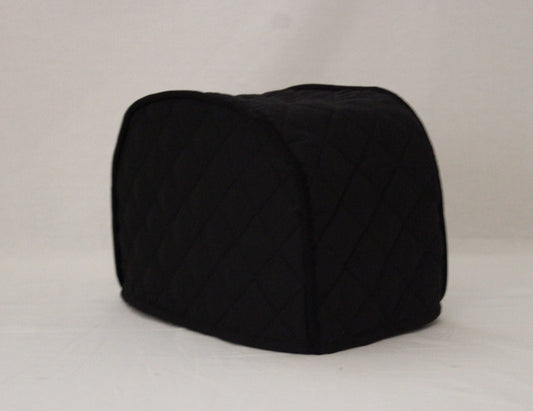 Black Quilted Toaster Cover