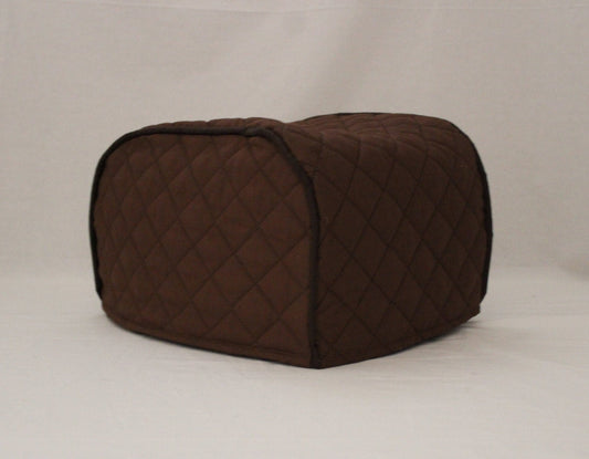 Brown Quilted Toaster Cover